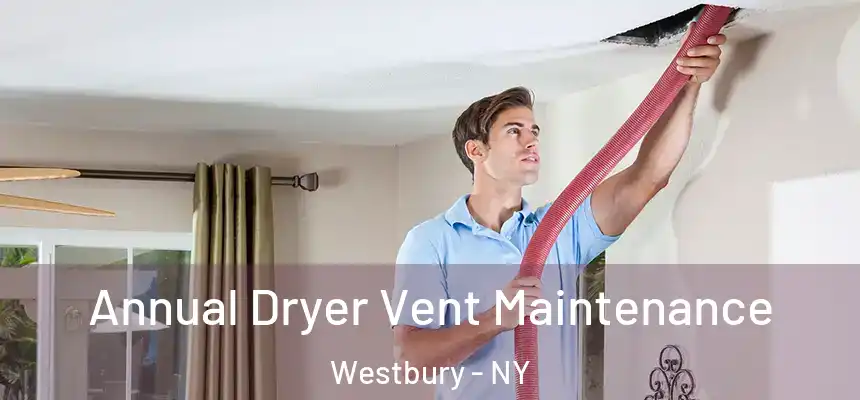  Annual Dryer Vent Maintenance Westbury - NY